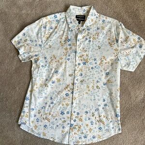 Bonobos Men’s short sleeve button down, size Large